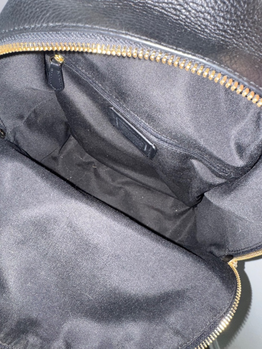 Coach backpack black pebble leather - Picture 6 of 6